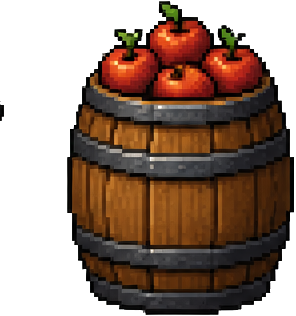 barrel of apples